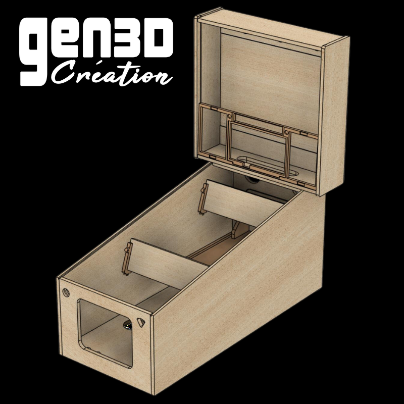 KIT PINCAB 2.0 full DMD 43 Play / 32 Back — Gen3D Création