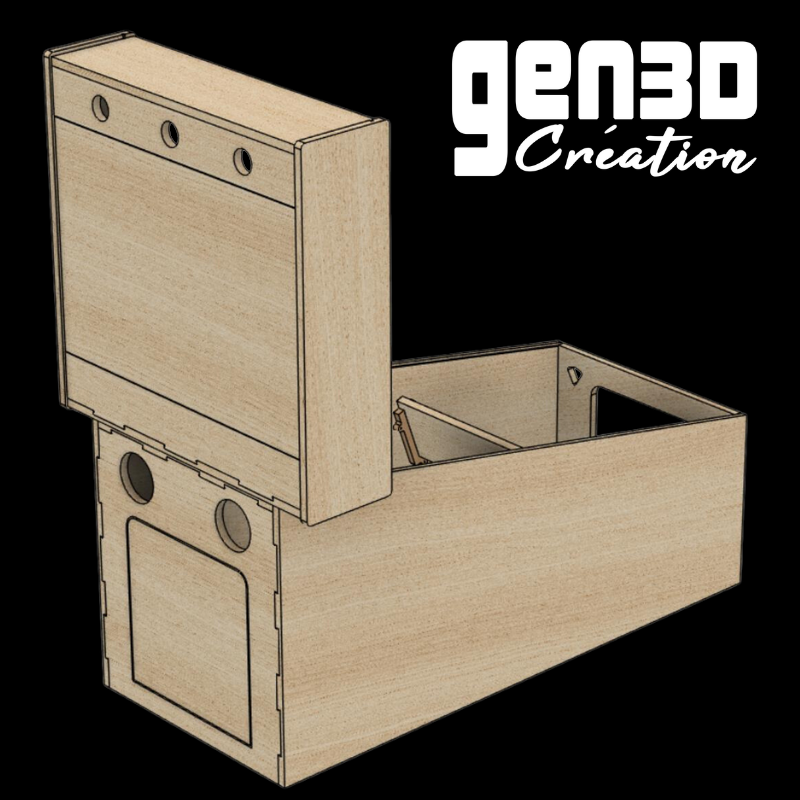 KIT PINCAB 2.0 full DMD 43 Play / 32 Back — Gen3D Création