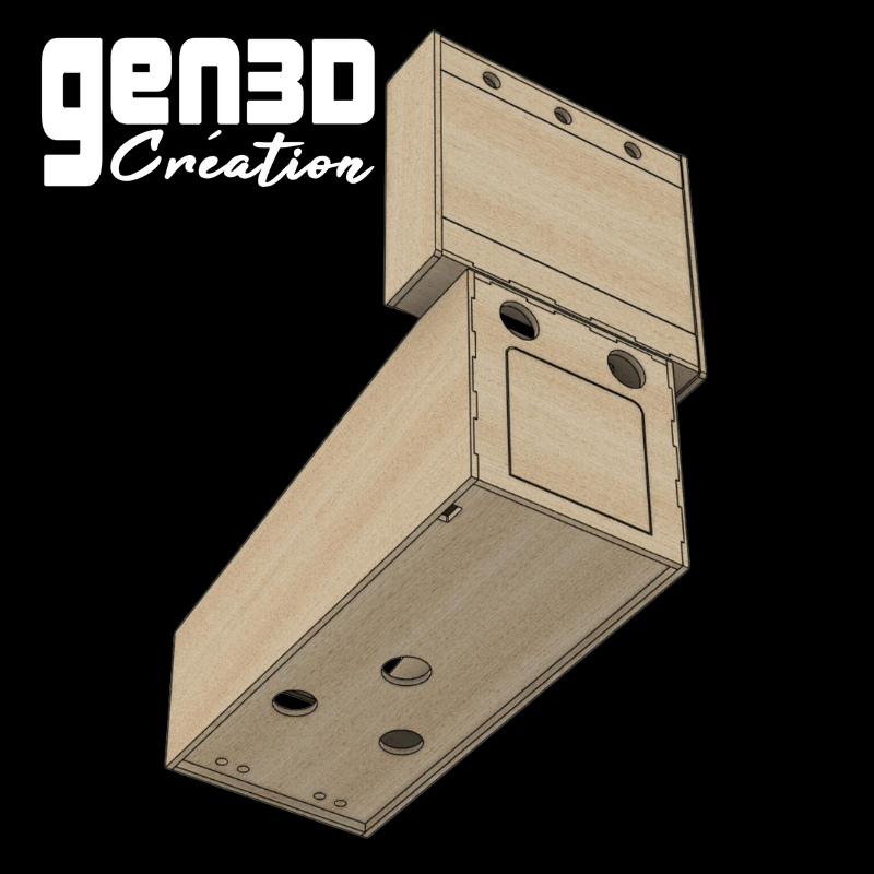 KIT PINCAB 2.0 full DMD 43 Play / 32 Back — Gen3D Création