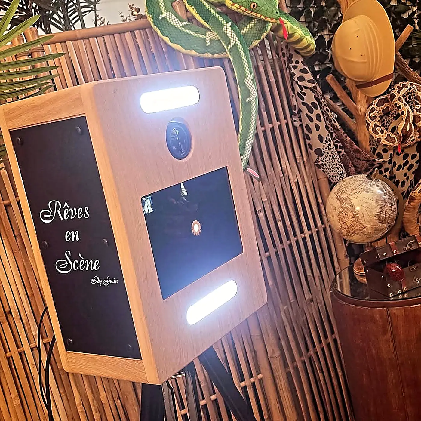 Photobooth fabriqué sur mesure par Gen3D Création