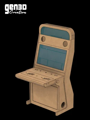 KIT Borne Arcade U-LIX MDF