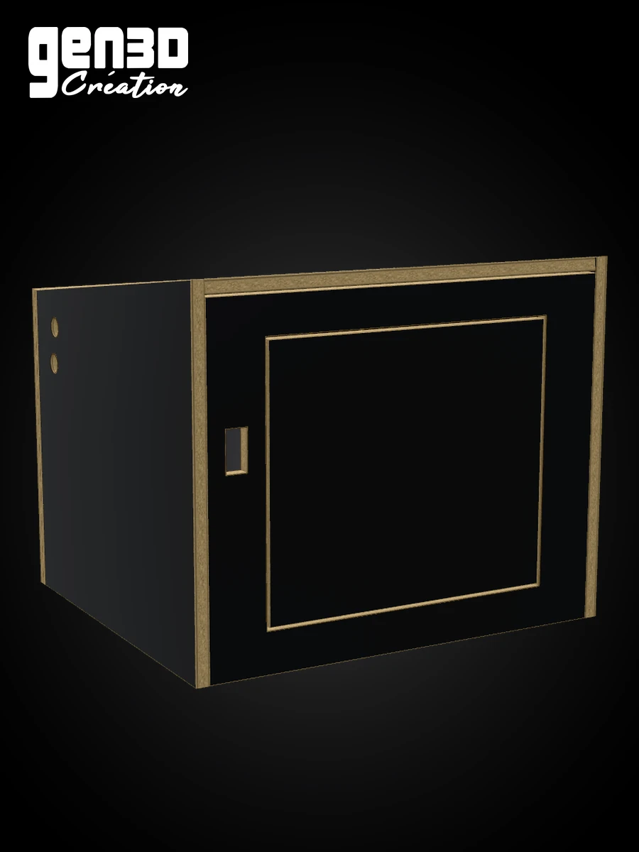 Kit Pinstubby VR mélaminé noir – Image 4