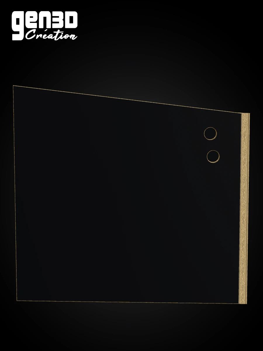 Kit Pinstubby VR mélaminé noir – Image 5