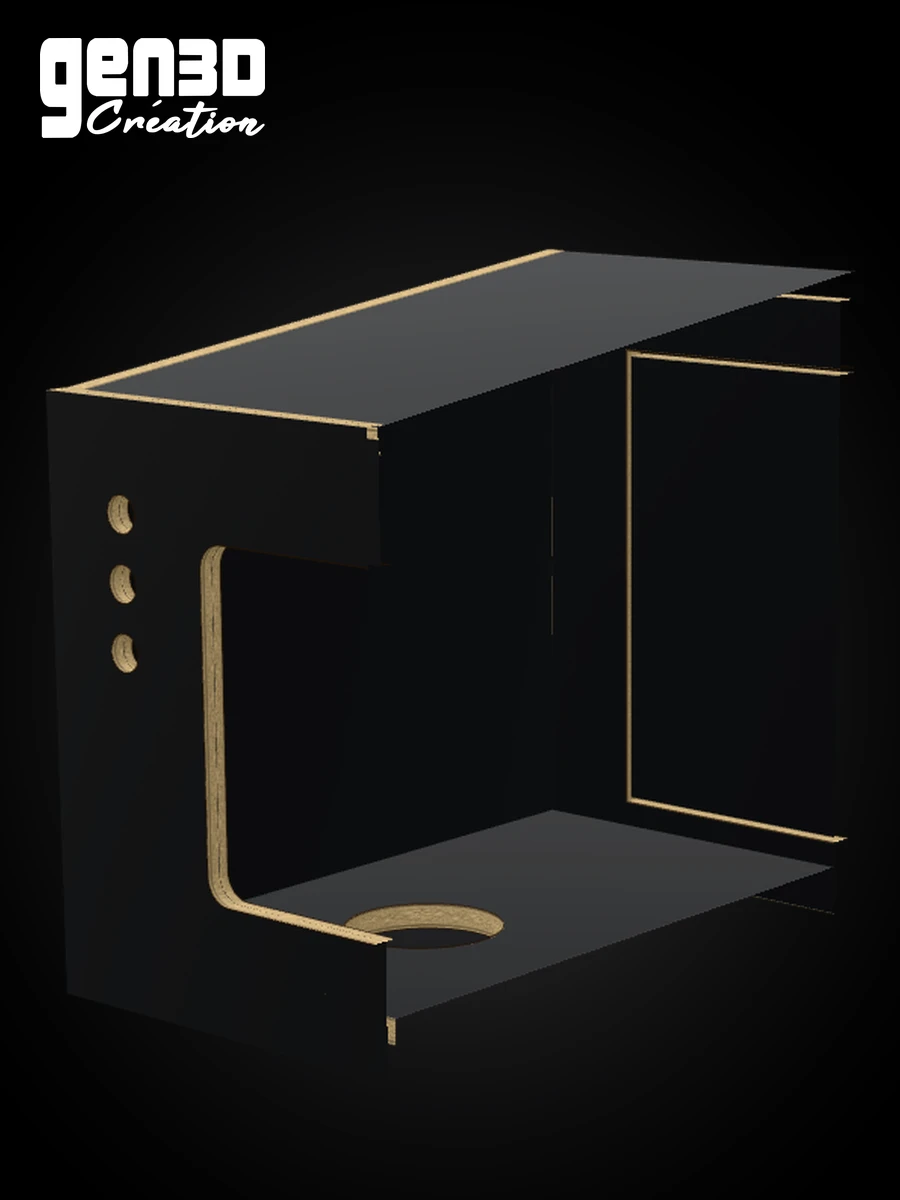 Kit Pinstubby VR mélaminé noir – Image 7